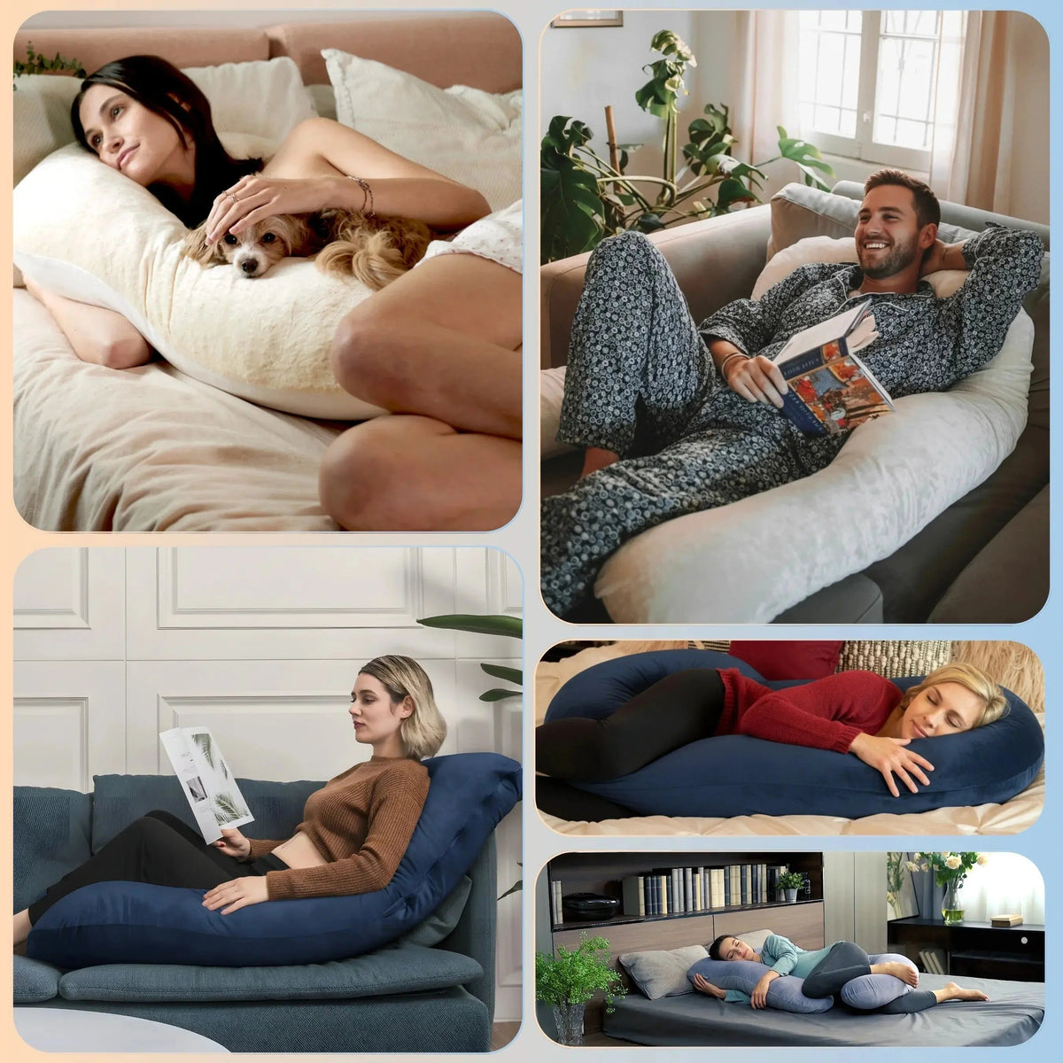 Stryde Mama Chill U-Shaped Body Pillow