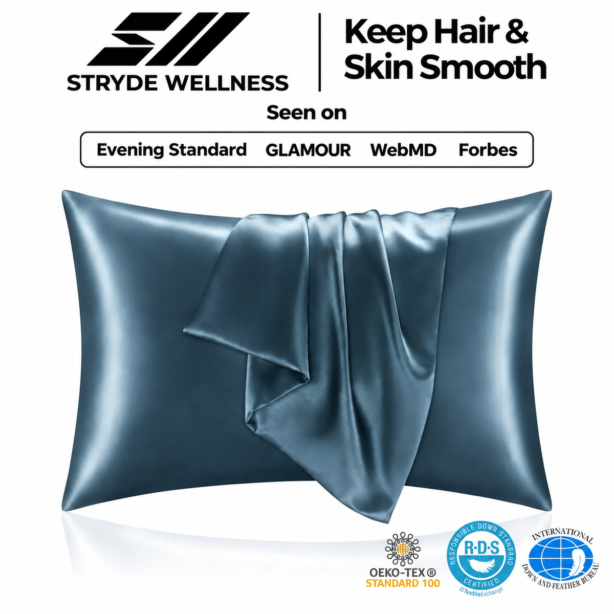 Stryde Mulberry Silk Pillowcase