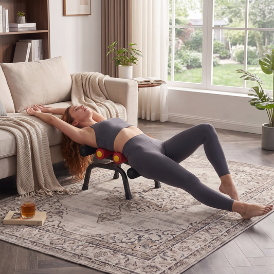 Stryde Mini Inversion Table in use