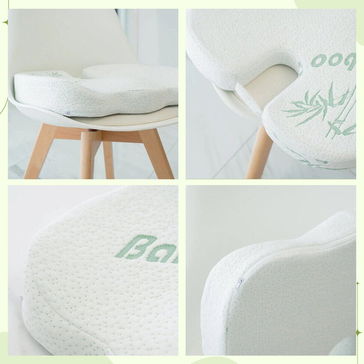 Stryde Memory Foam Seat & Back Cushion
