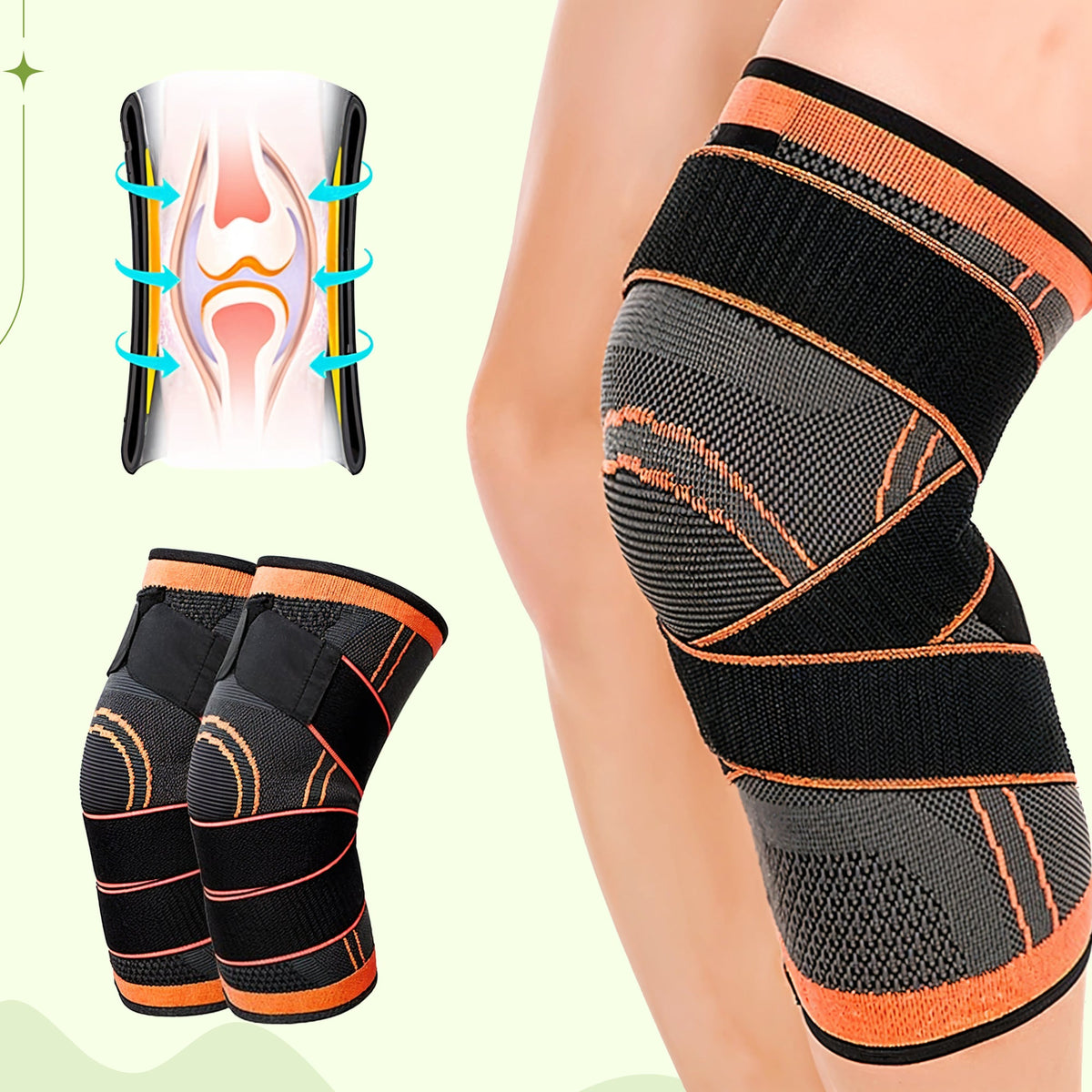 Stryde Compression Knee Support Sleeve