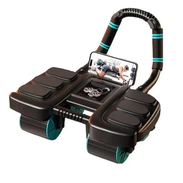 Auto-Rebound Ab Roller Wheel — Core & Full-Body Trainer