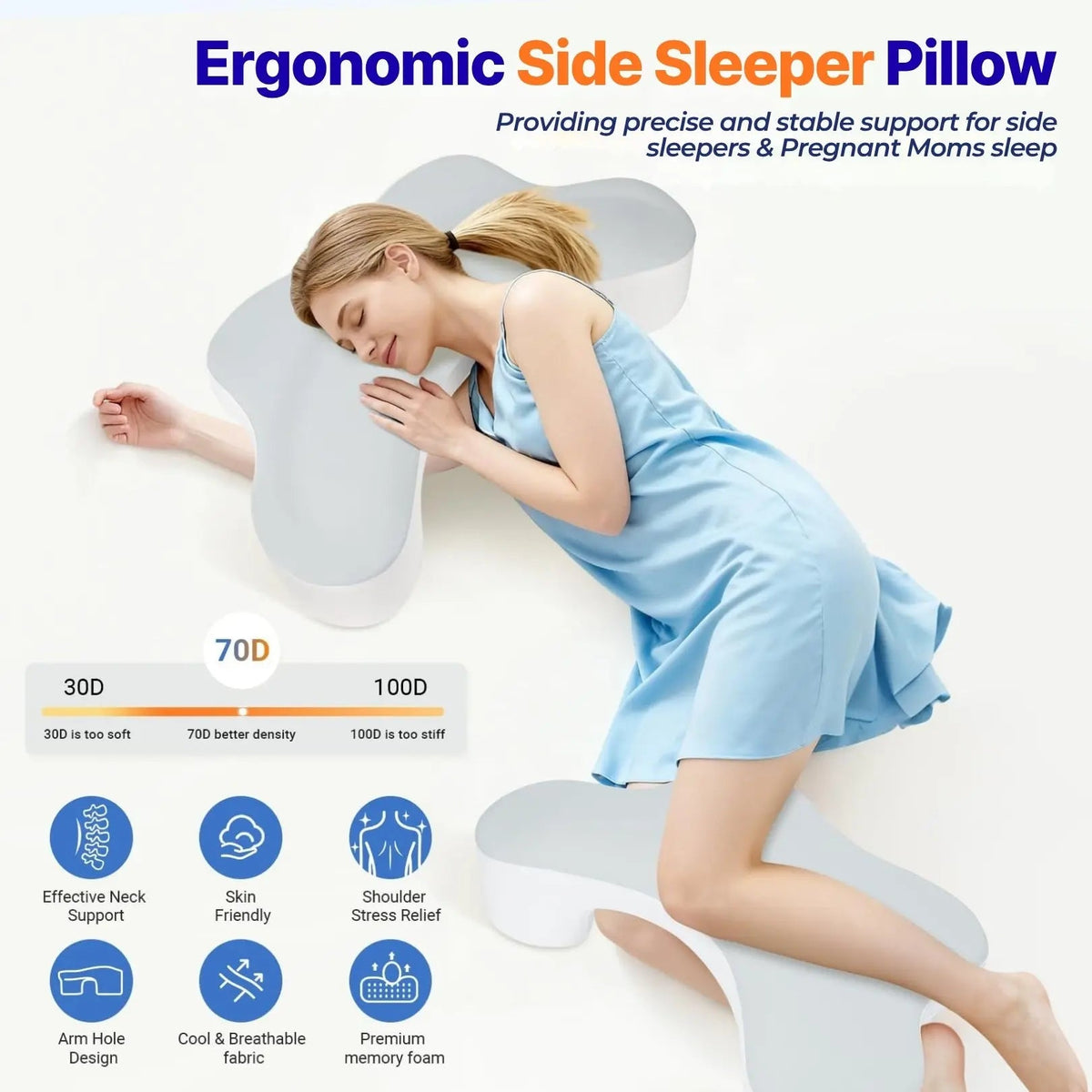 Stryde Arm Support Backrest Pillow