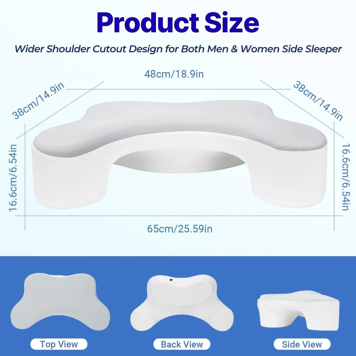 Stryde Arm Support Backrest Pillow