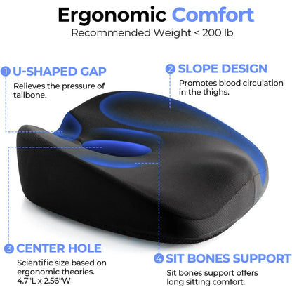 Stryde Ergonomic Donut Seat Cushion