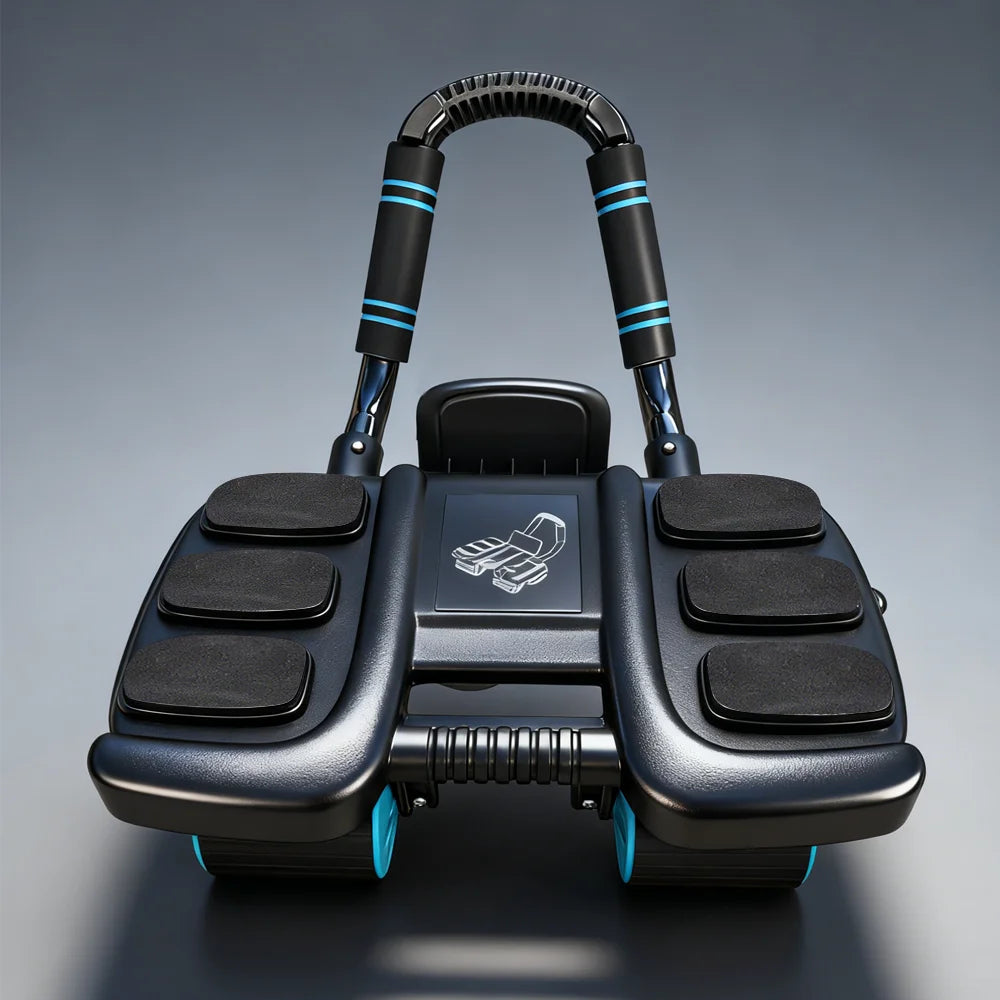 Auto-Rebound Ab Roller Wheel — Core & Full-Body Trainer