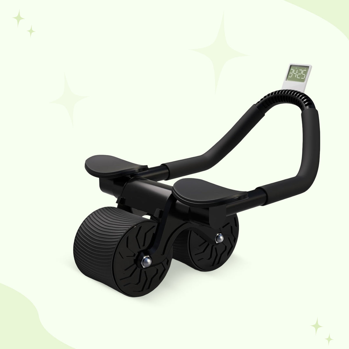 Stryde Elbow-Support Ab Roller with Timer