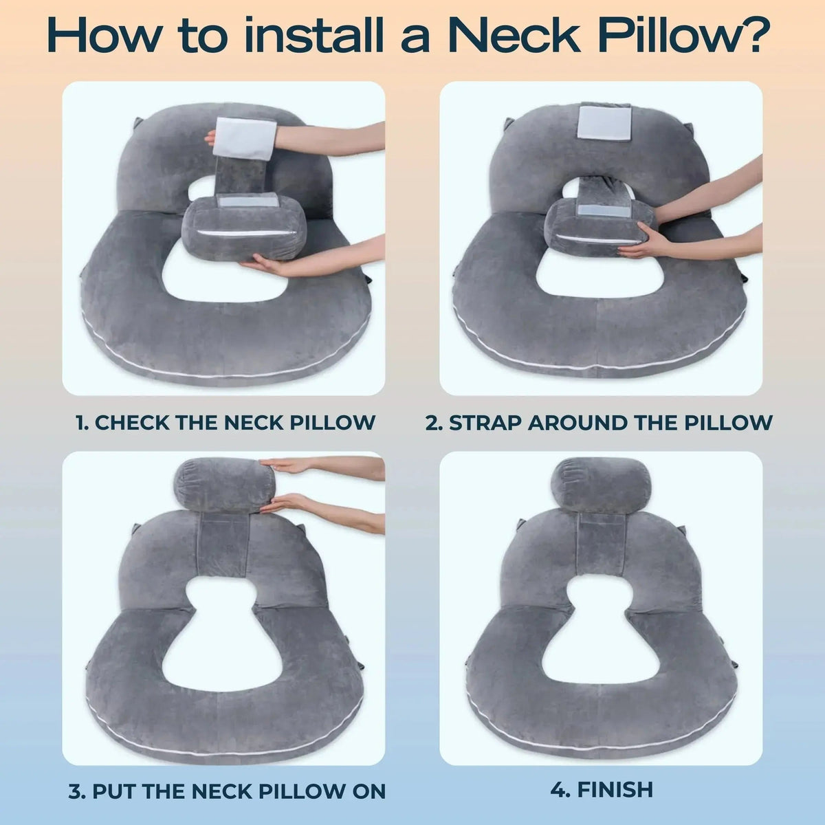 Stryde Reading Pillow with Arms