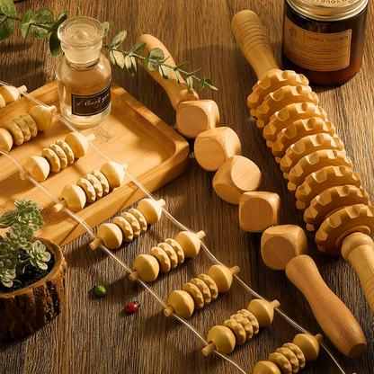 Stryde Wood Therapy Massage Tool Set