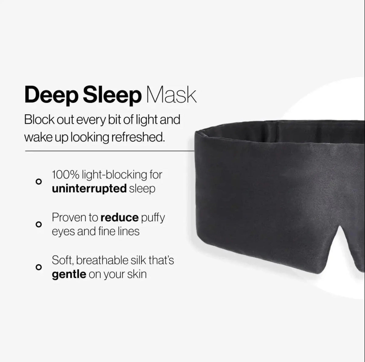 Stryde Silky Deep Sleep Mask
