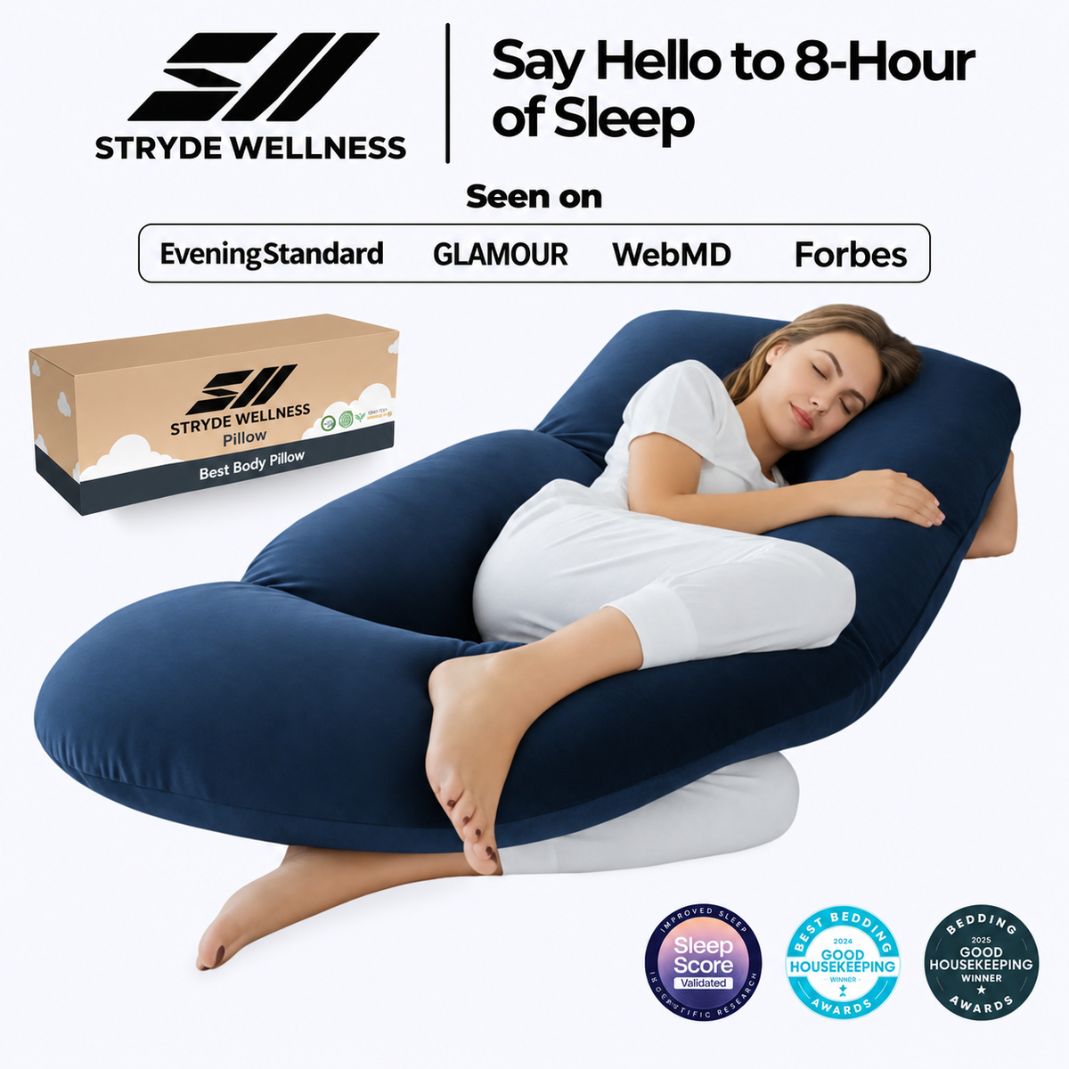 Stryde Mama Chill U-Shaped Body Pillow