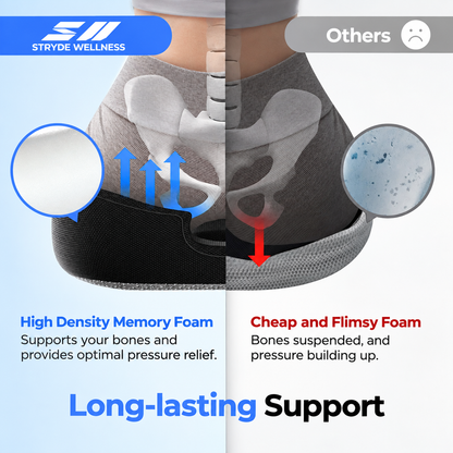 Stryde Ergonomic Donut Seat Cushion