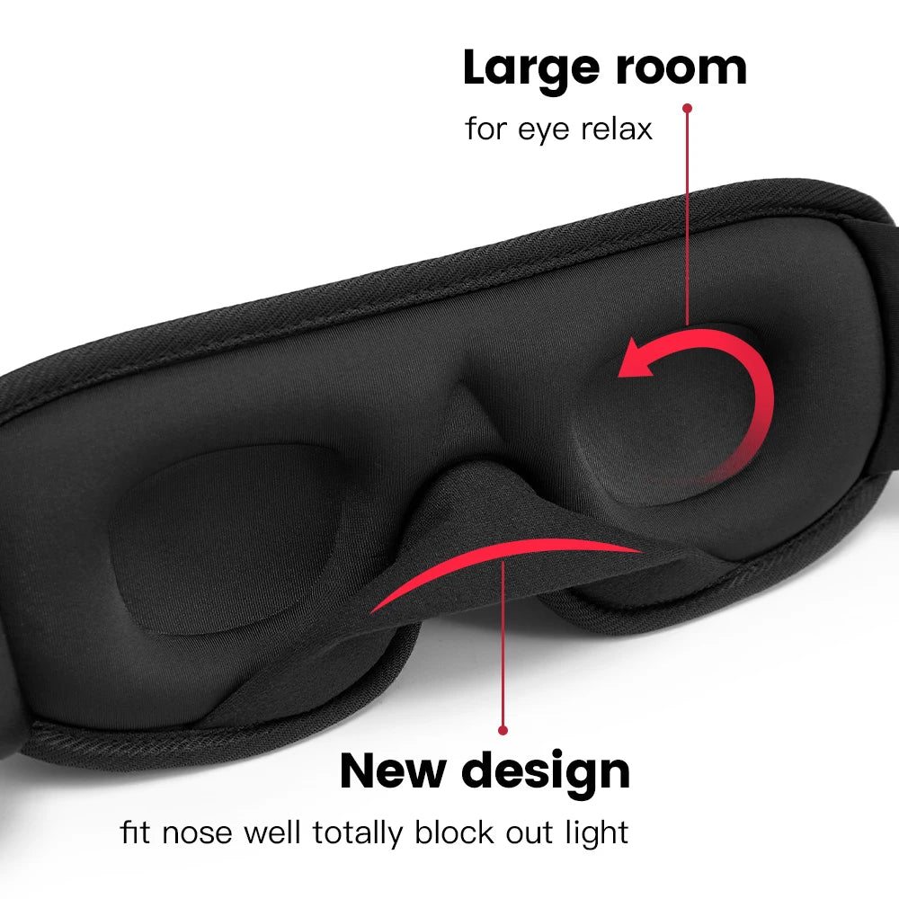 MERALL Deep Sleep 3D Contoured Eye Mask