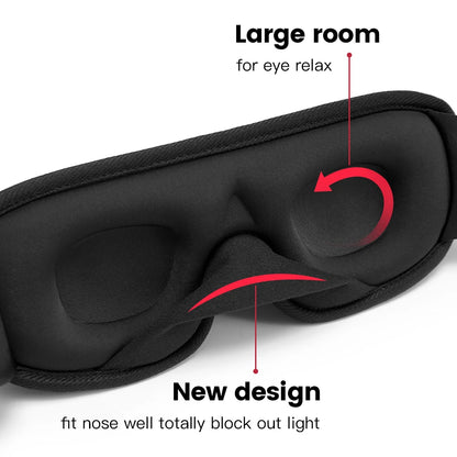 MERALL Deep Sleep 3D Contoured Eye Mask