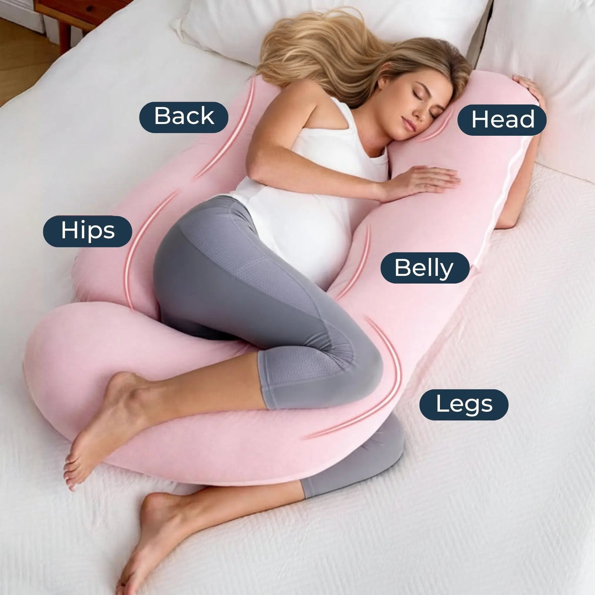 Stryde Mama Chill U-Shaped Body Pillow