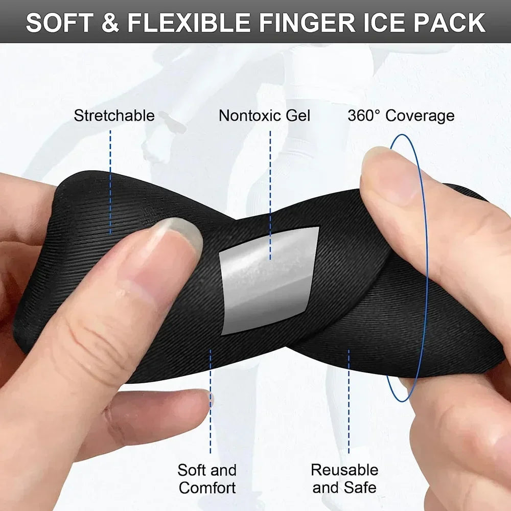 Stryde Finger & Toe Gel Ice Sleeves (4-Pack)
