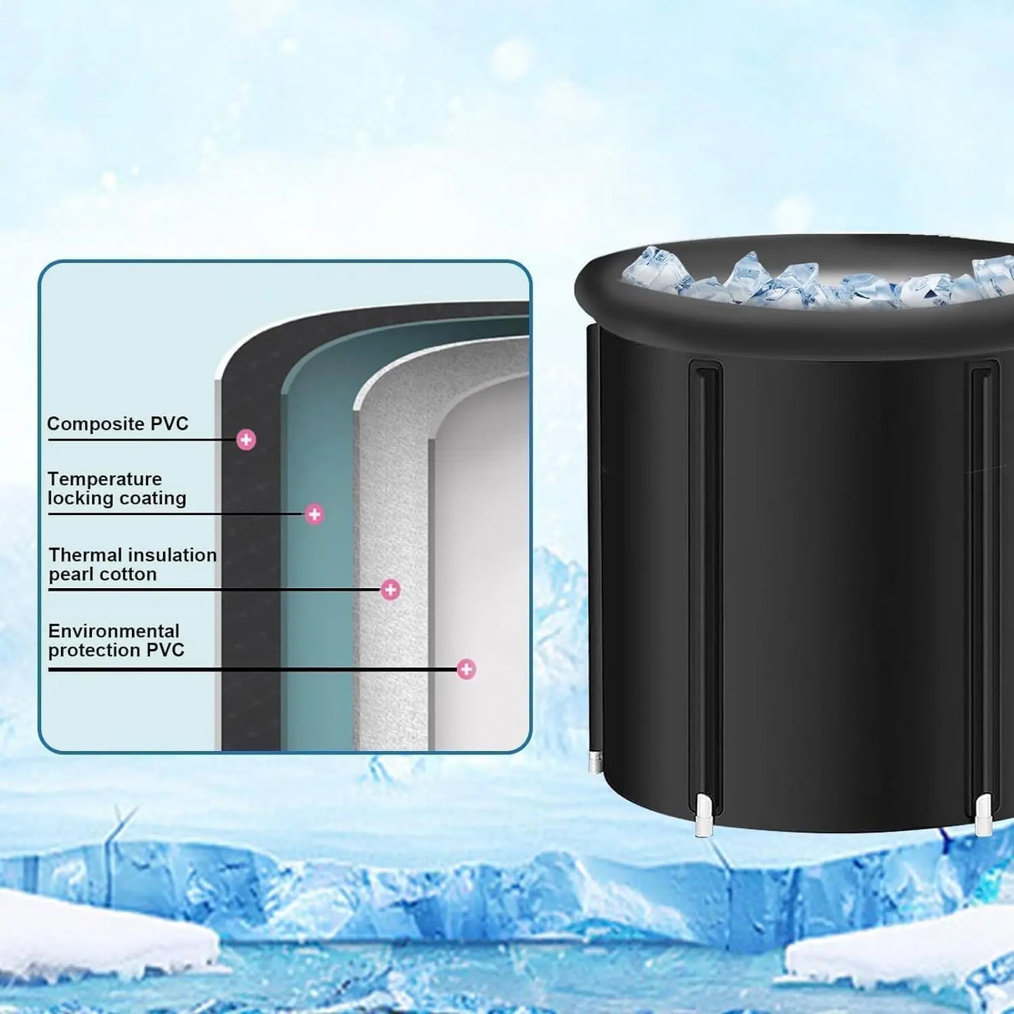 Stryde Cold Plunge Ice Bath Tub