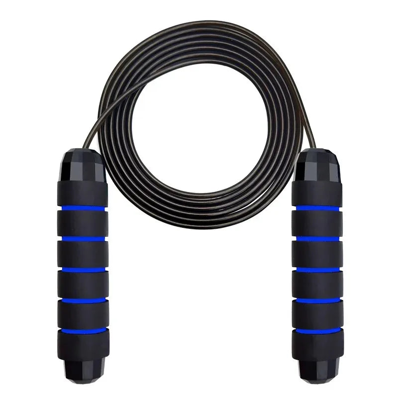 Skipping Rope – Adjustable Steel Wire Speed Rope with Ball Bearings