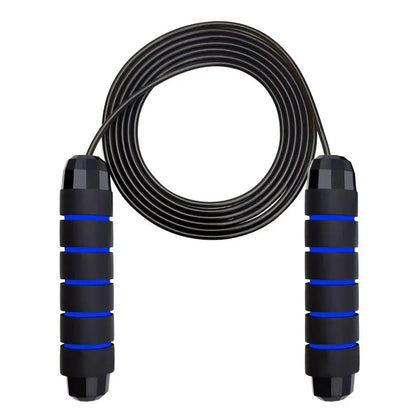 Skipping Rope – Adjustable Steel Wire Speed Rope with Ball Bearings