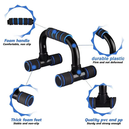 Push-Up Parallettes Bars – Wrist-Friendly Push-Up Handles for Home Training