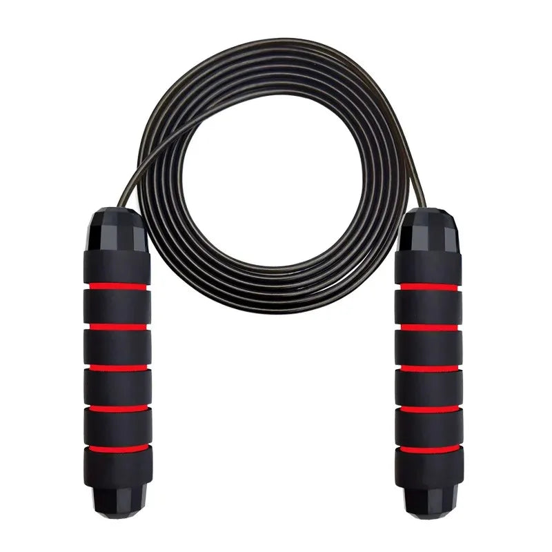 Skipping Rope – Adjustable Steel Wire Speed Rope with Ball Bearings