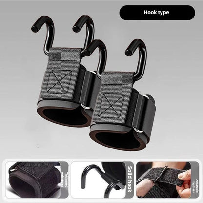 Stryde Power Lifting Hooks with Wrist Wraps