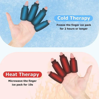 Stryde Finger & Toe Gel Ice Sleeves (4-Pack)