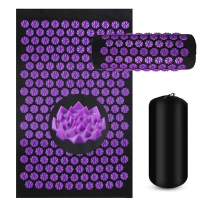 Acupressure Mat & Pillow Set — Deep Muscle Relief
