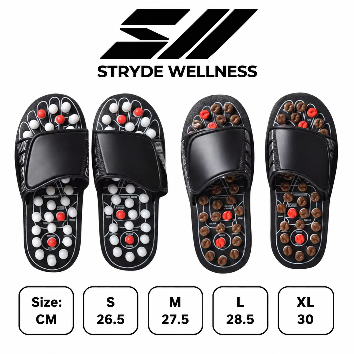 Stryde Acupressure Massage Sandals