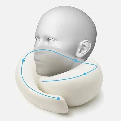 Stryde Snail Memory Foam Travel Neck Pillow