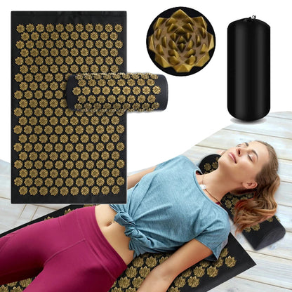 Acupressure Mat & Pillow Set — Deep Muscle Relief