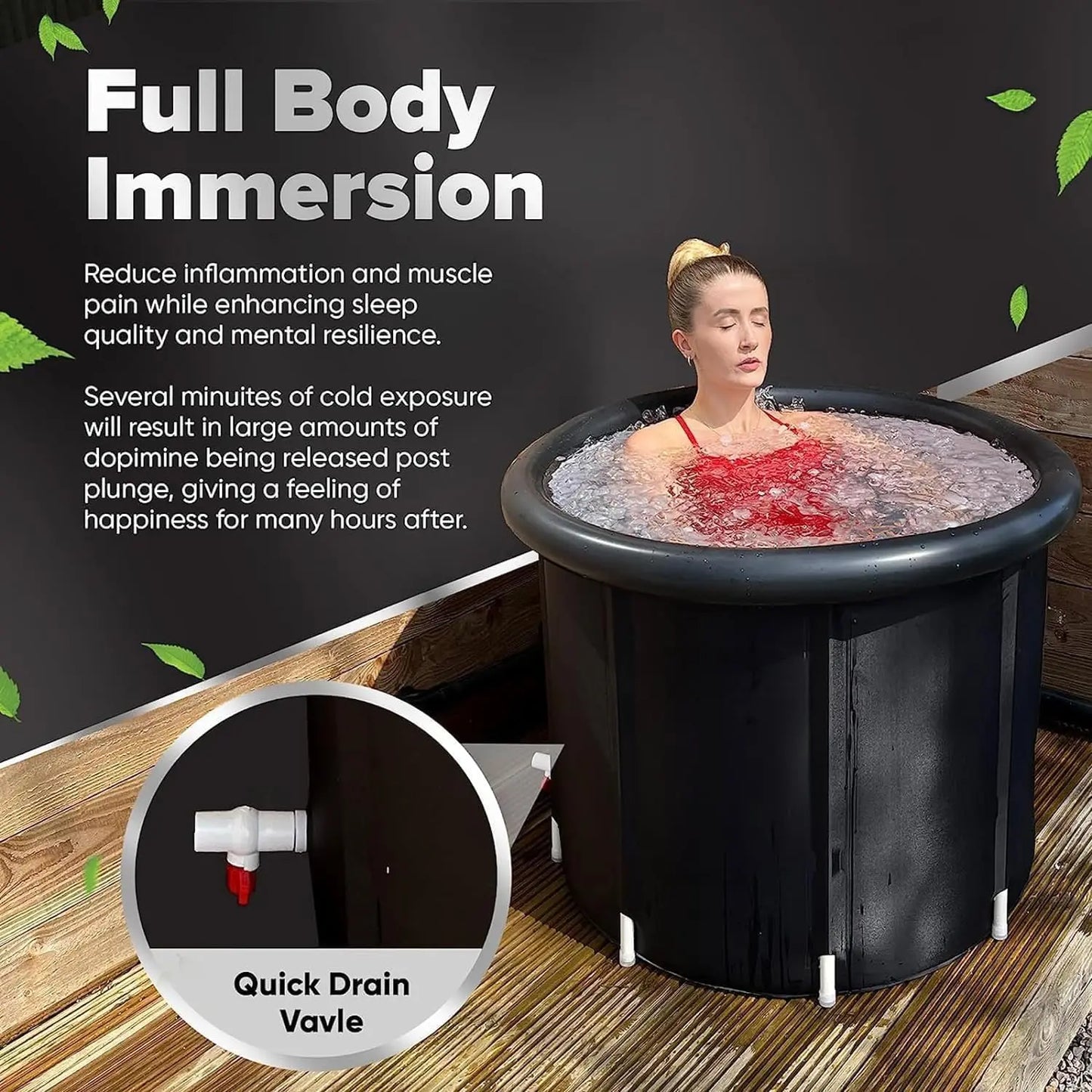 Stryde Cold Plunge Ice Bath Tub