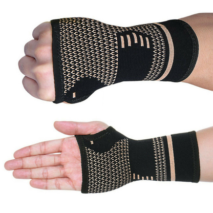 Stryde Copper Wrist and Hand Compression Brace
