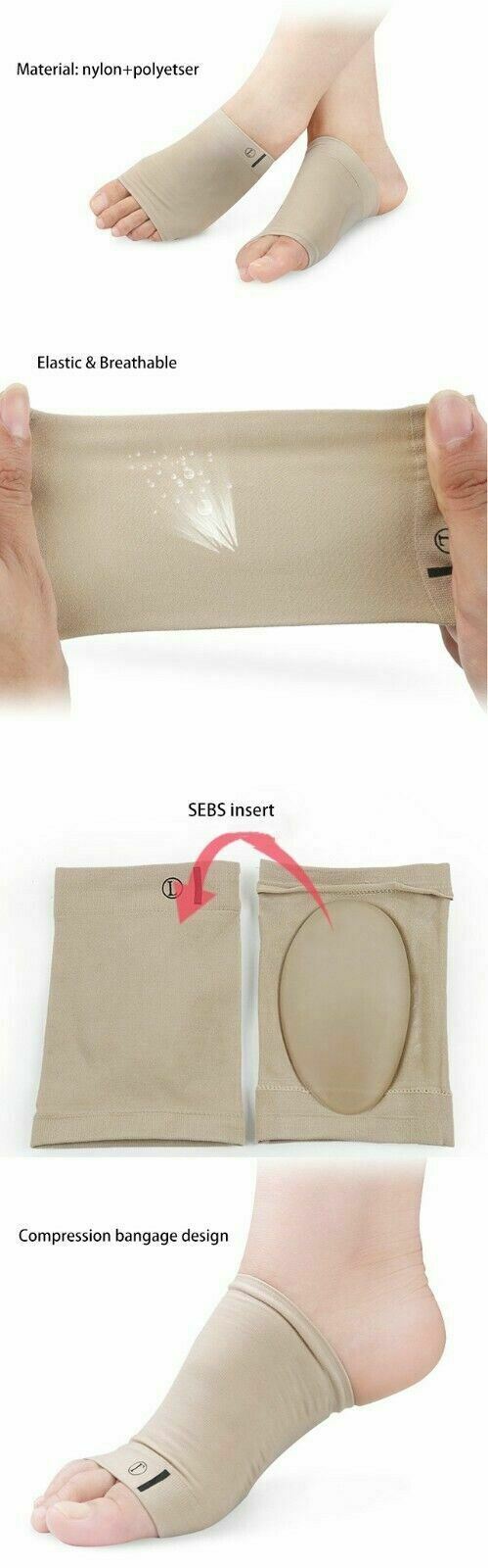 Stryde Gel Arch Support Sleeves