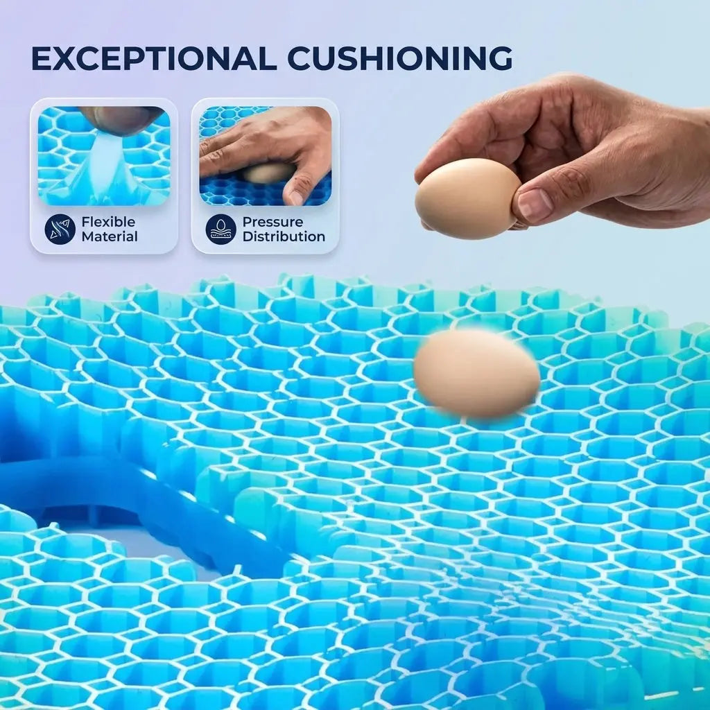 Stryde Honeycomb Gel Seat Cushion