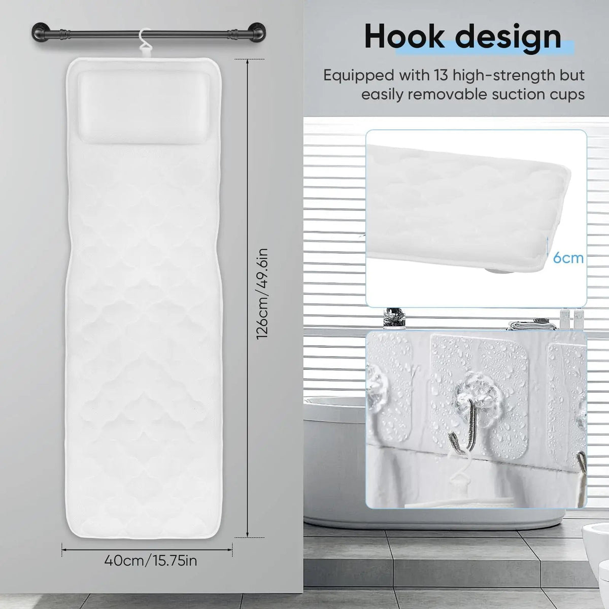 Stryde Full Body Bath Pillow