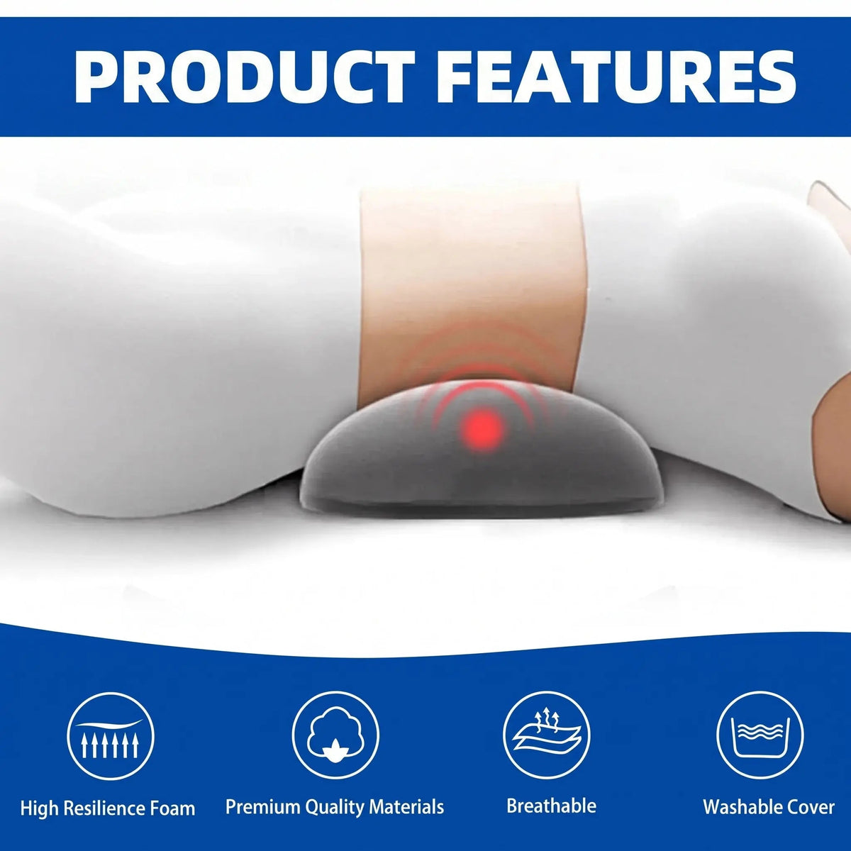 Stryde Memory Foam Lumbar Support Cushion