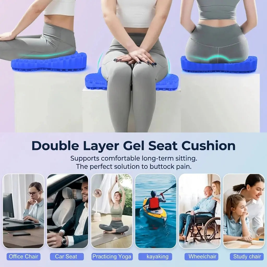 Stryde Honeycomb Gel Seat Cushion