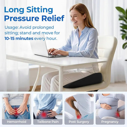 Stryde Ergonomic Donut Seat Cushion