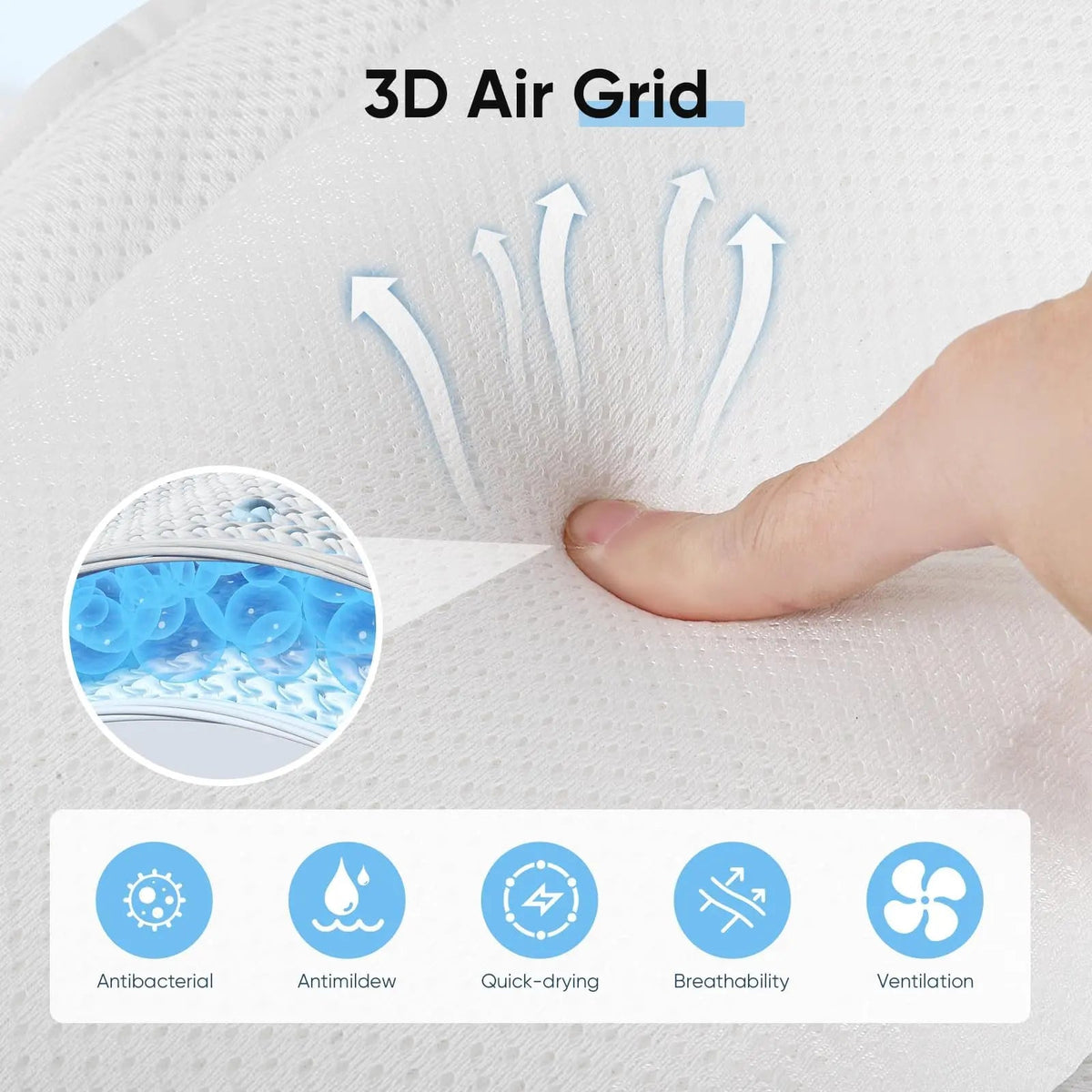 Stryde Full Body Bath Pillow