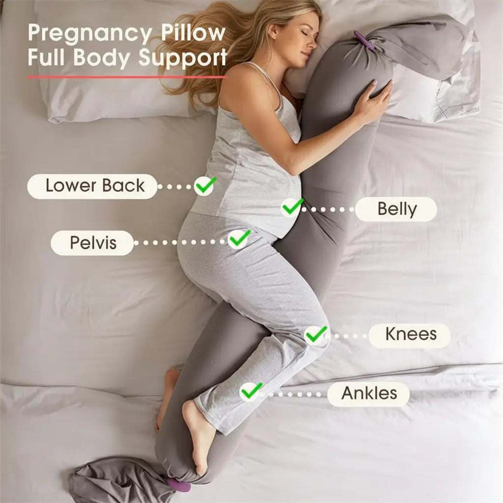 Stryde Adjustable Full Body Pregnancy Pillow