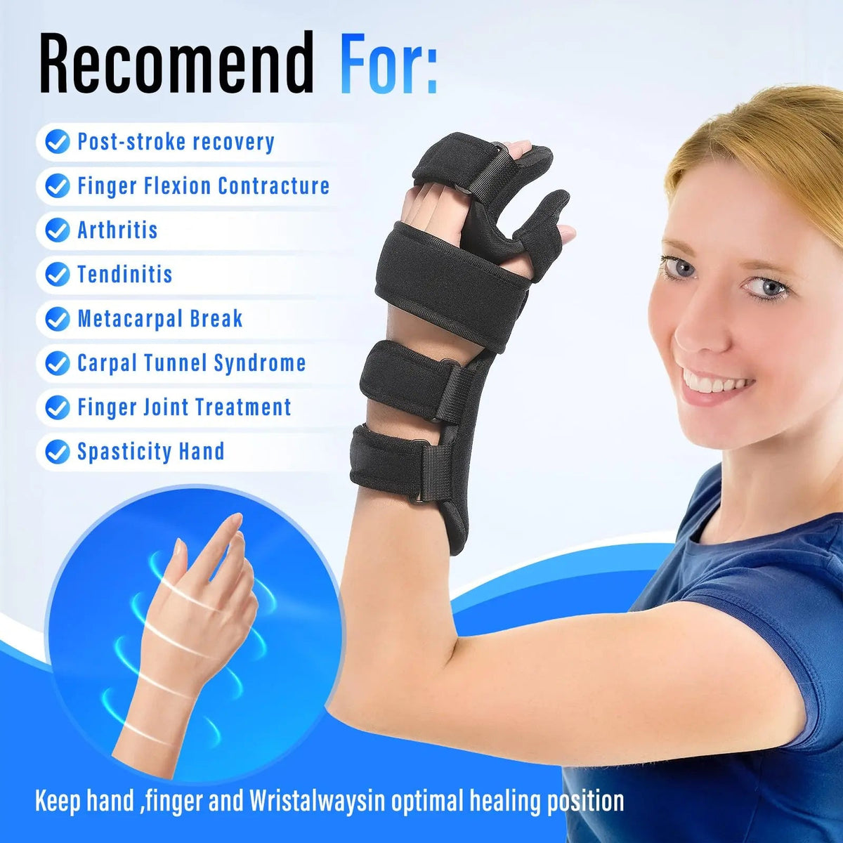 Stryde Adjustable Hand Support Brace