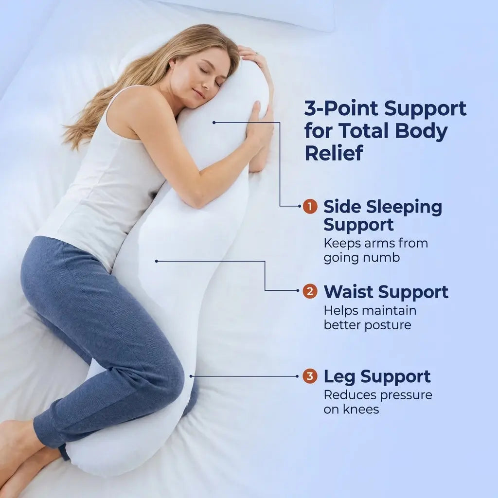 Stryde Wave Support Body Pillow