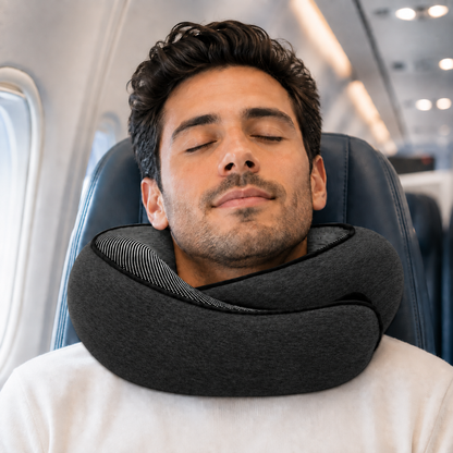 Stryde Snail Memory Foam Travel Neck Pillow