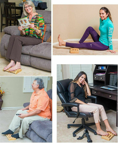 Stryde Wooden Foot Roller Massager