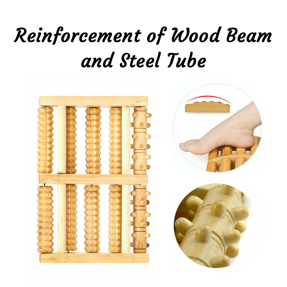 Stryde Wooden Foot Roller Massager