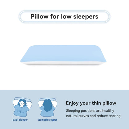 Stryde Hyper Slim Memory Foam Pillow