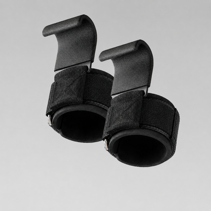 Stryde Power Lifting Hooks with Wrist Wraps